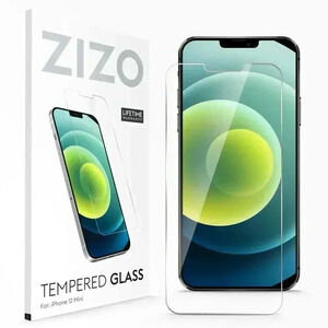 ZIZO Tempered Glass Screen Protector iPhone 12 Mini Clear Anti Scratch NEW
